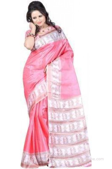 Kajal Sarees Printed Bollywood Tissue Sari